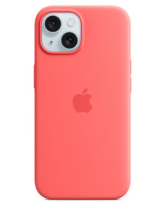 Capa em Silicone para iPhone 15 Plus